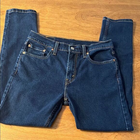 Levi's Deep Blue Denim Jeans - Picture 1 of 5